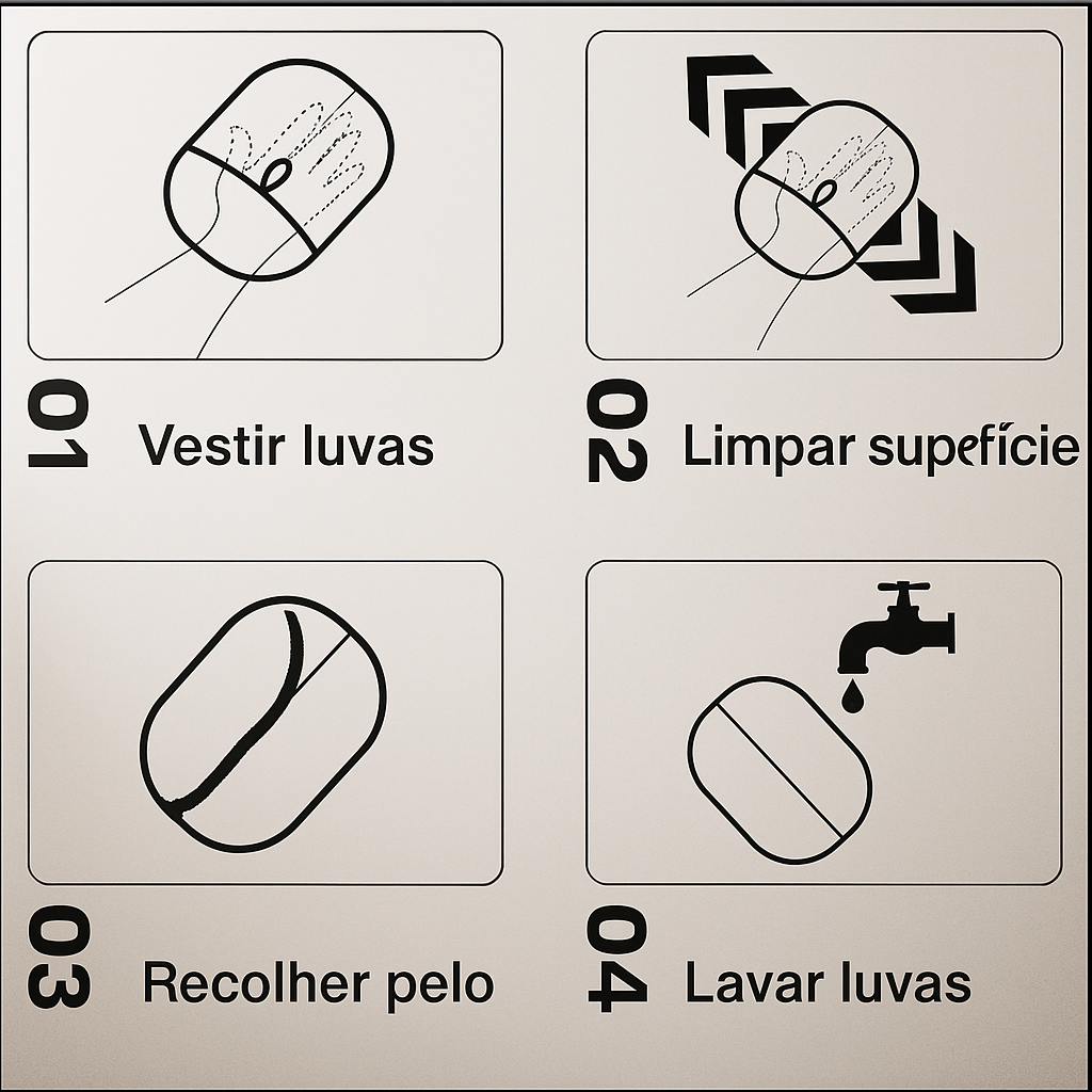 Luva Eletrostática