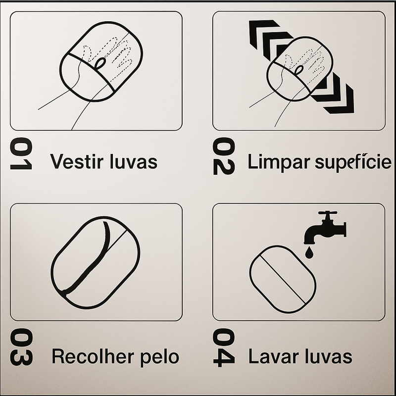 Luva Eletrostática