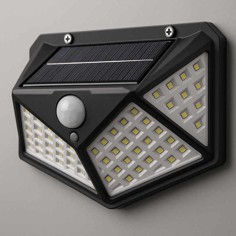 Lâmpada Solar LED de Parede
