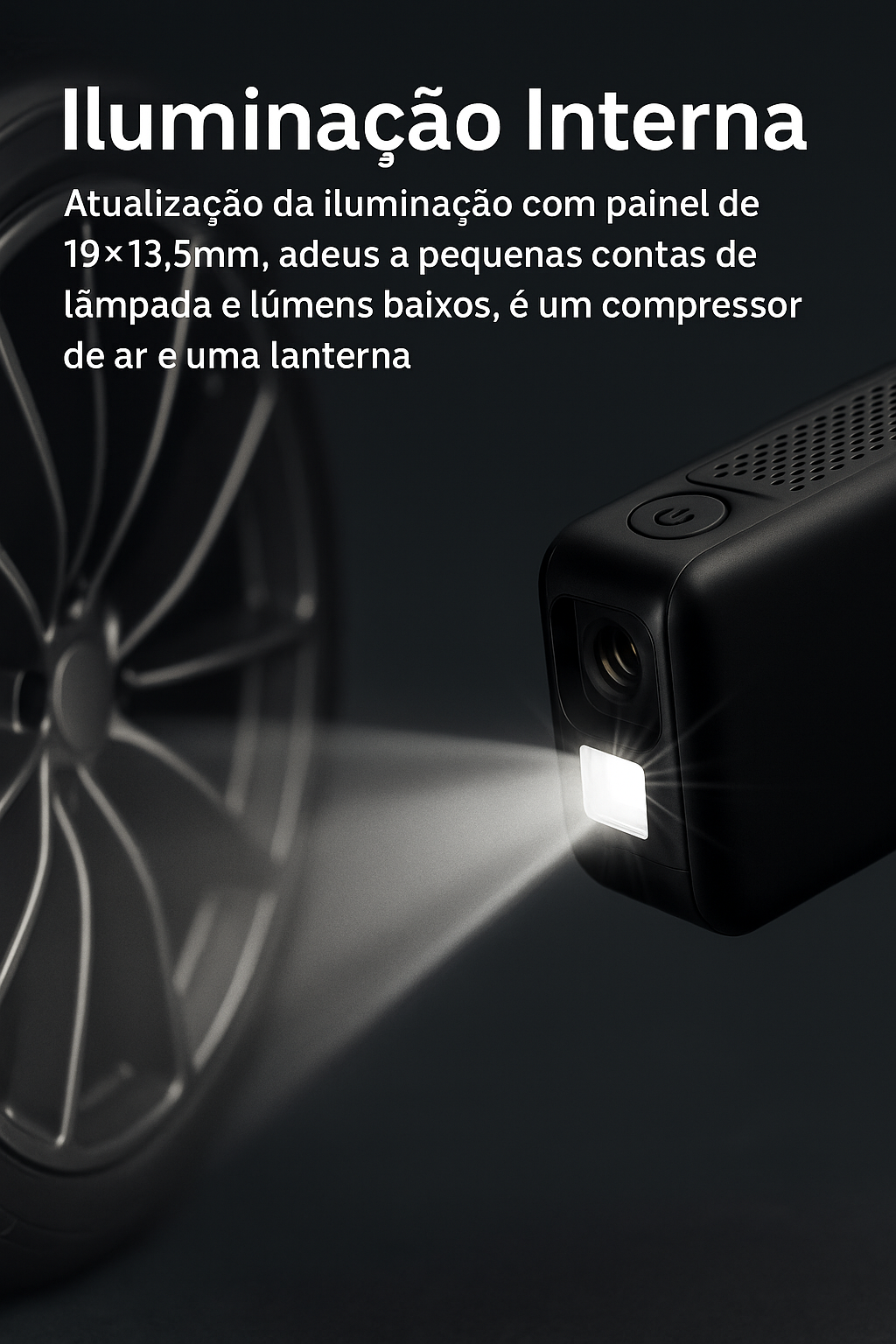 Bomba de Ar Recarregável CARSUN