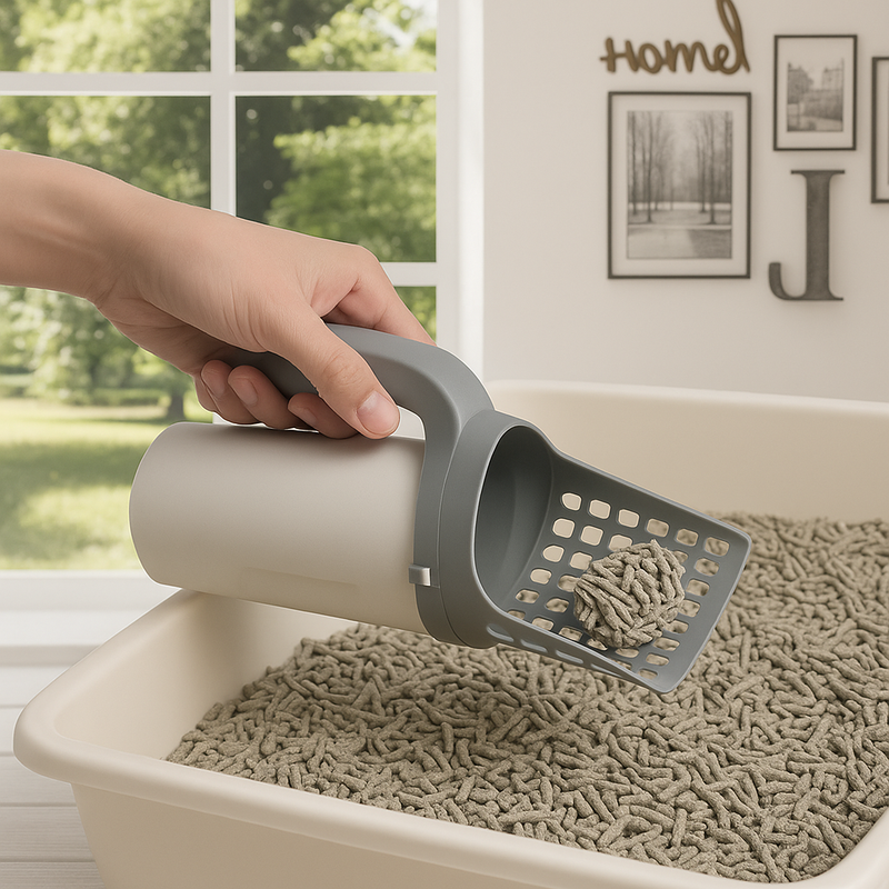 Pá de Limpeza de Areia de Gato