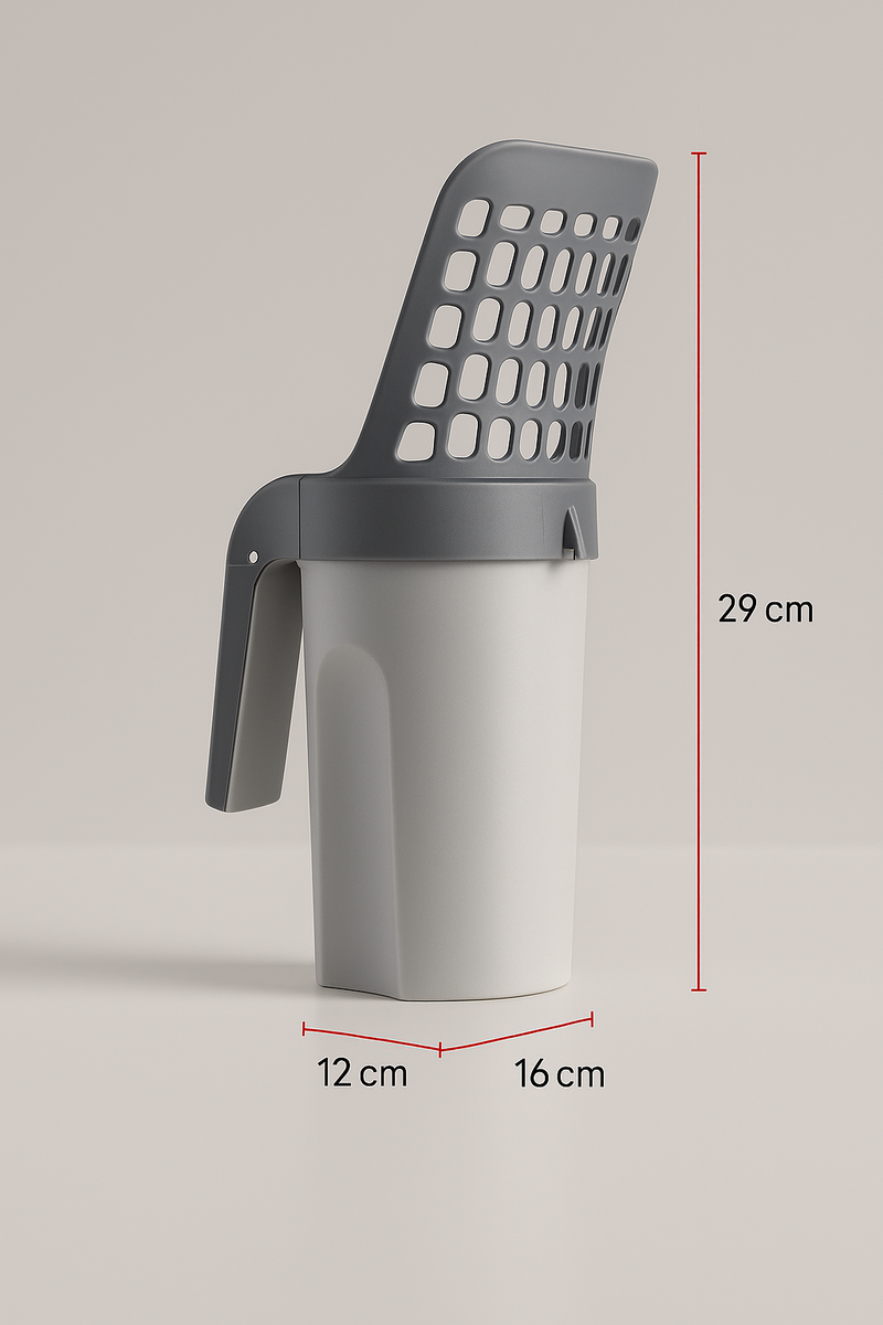 Pá de Limpeza de Areia de Gato