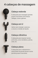 Pistola de Massagem Muscular